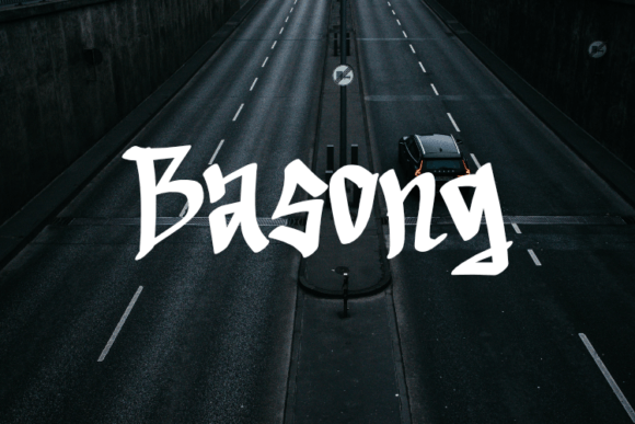 Basong: The Display Font That Makes Your Campaign Pop