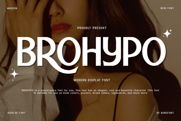 Brohypo: A Display Font That Demands Attention