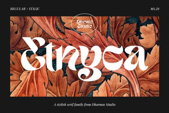 Etnyca: A Fearless Display Typeface for Editorial Identity
