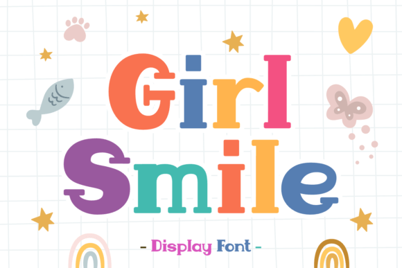 Girl Smile Font: A Playful Typeface for Editorial Design and Content Branding