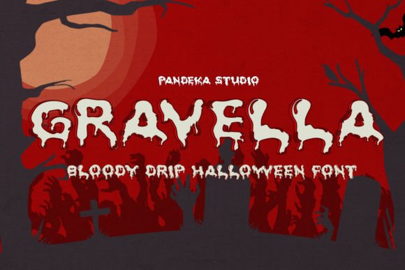 Gravella: A Display Font for Elegant and Eerie Editorial Design