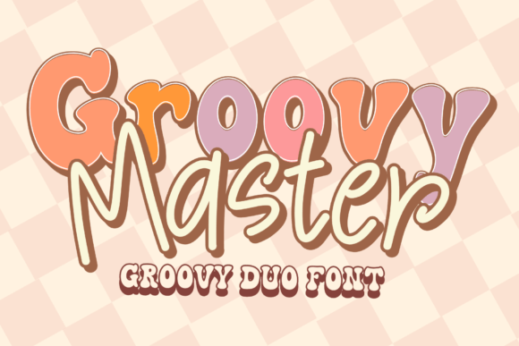 Groovy Master: A Retro Display Typeface for Editorial Design
