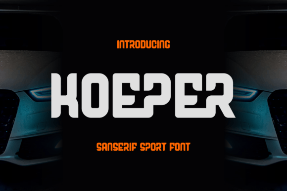 Koeper: A Modern Display Font for Digital Design and Web Interfaces