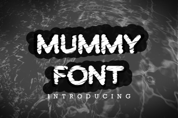 Mummy Font: A Whimsical Display Typeface for Playful Branding