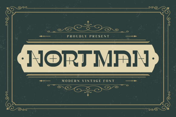 Nortman: A Display Font That Gives Your Brand a Bold New Voice