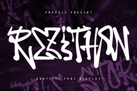 Rezithon: A Display Font Built for Urban Marketing Impact