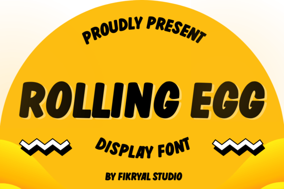 Rolling Egg: A Designer’s Honest Take on This Quirky Display Typeface
