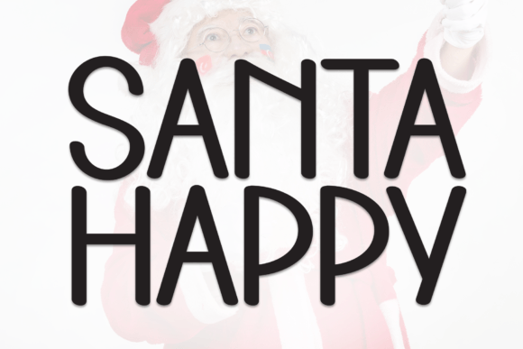 Santa Happy: A Playful Display Font for Modern Web Design