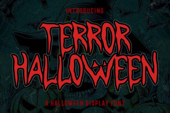 Terror Halloween Font: A Web Designer's Test for Digital Layouts