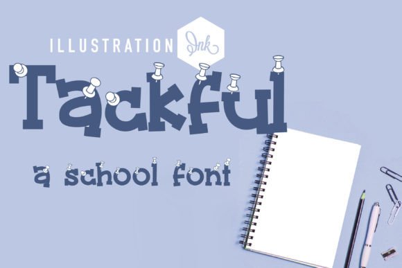 Using Tackful Font for a Handcrafted Brand Identity